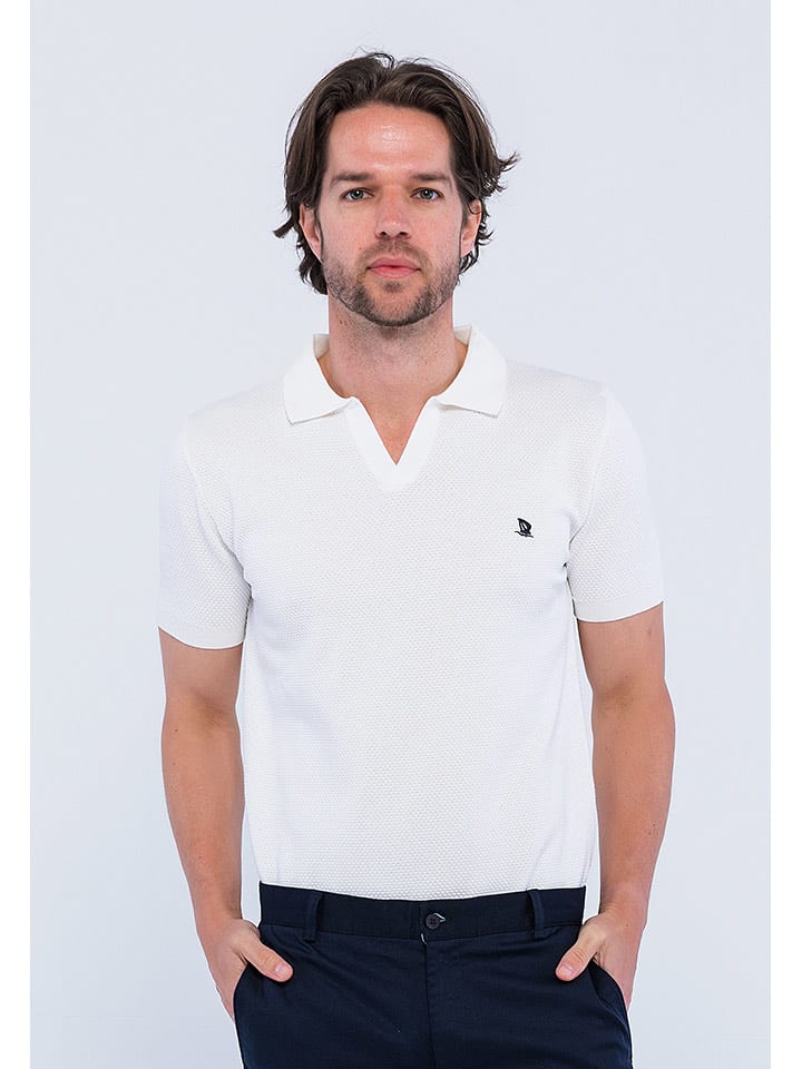 Koszulka polo w kolorze białym