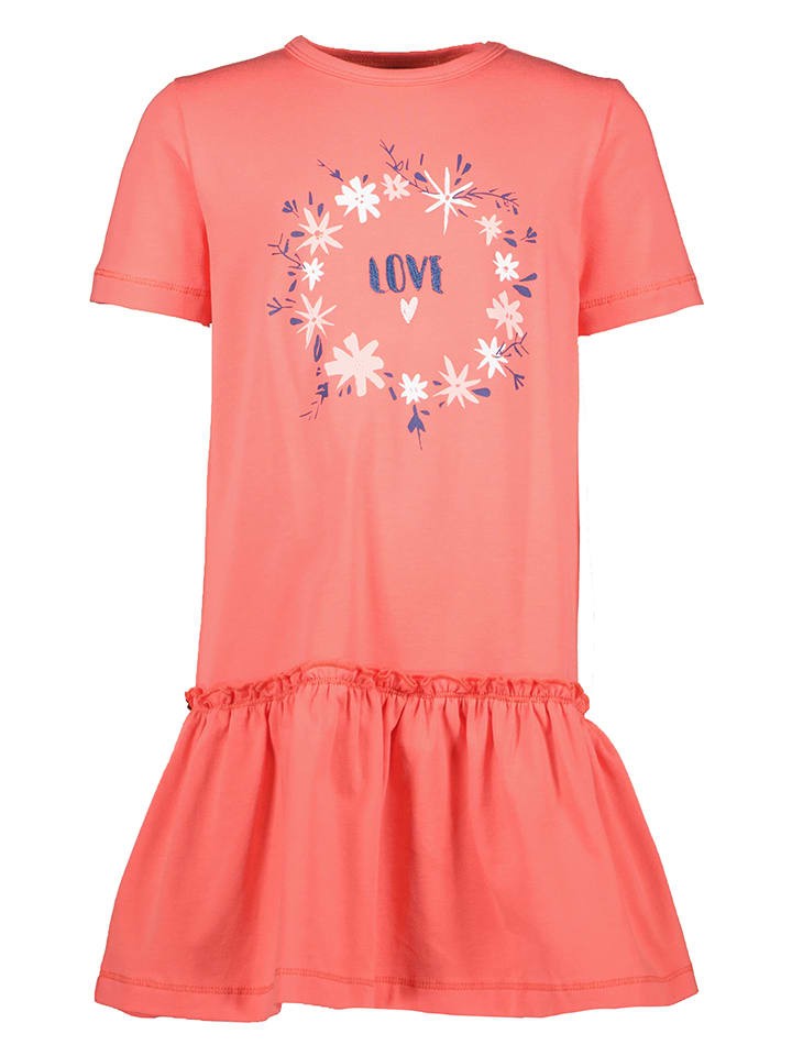 Sukienka w kolorze koralowym