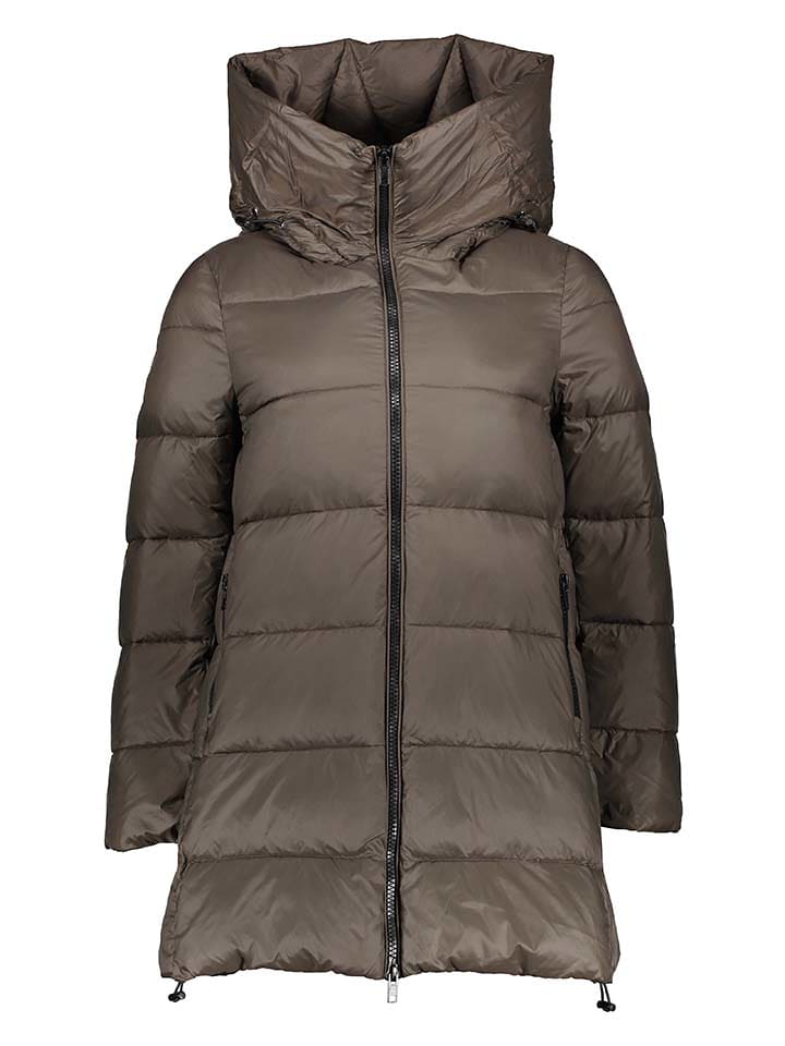 CANADIAN Płaszcz zimowy "Lewisporte" w kolorze szarobrązowym rozmiar: 36