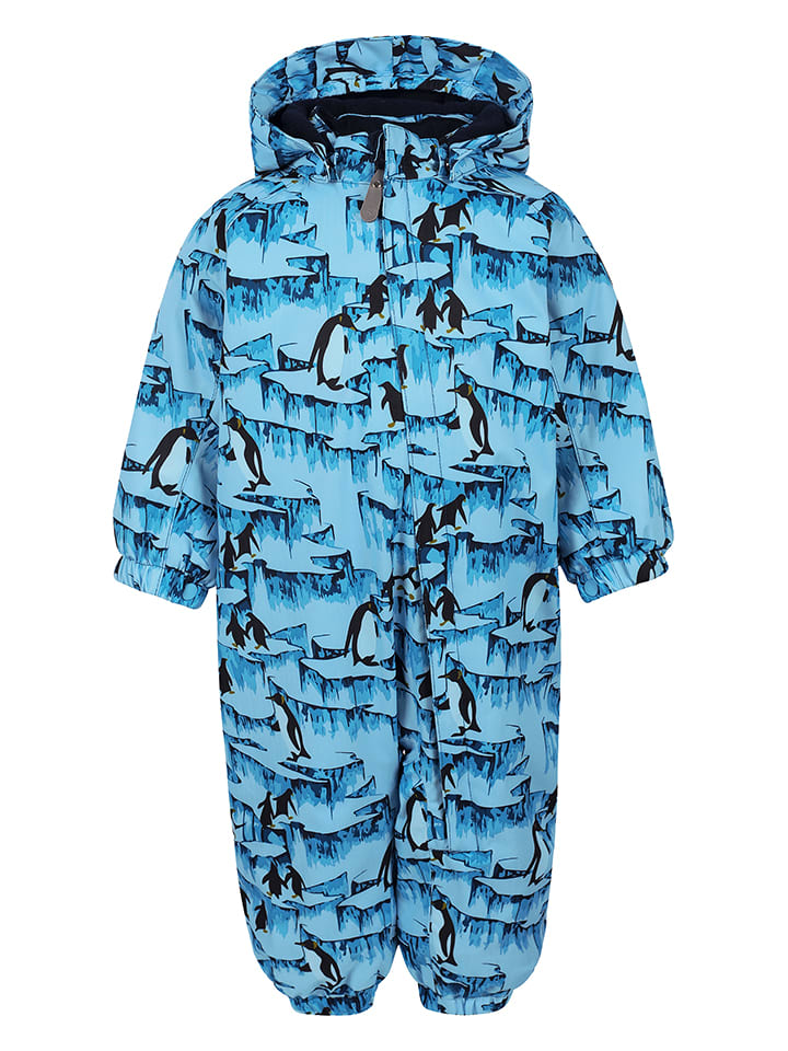 Kombinezon zimowy w kolorze błękitnym
