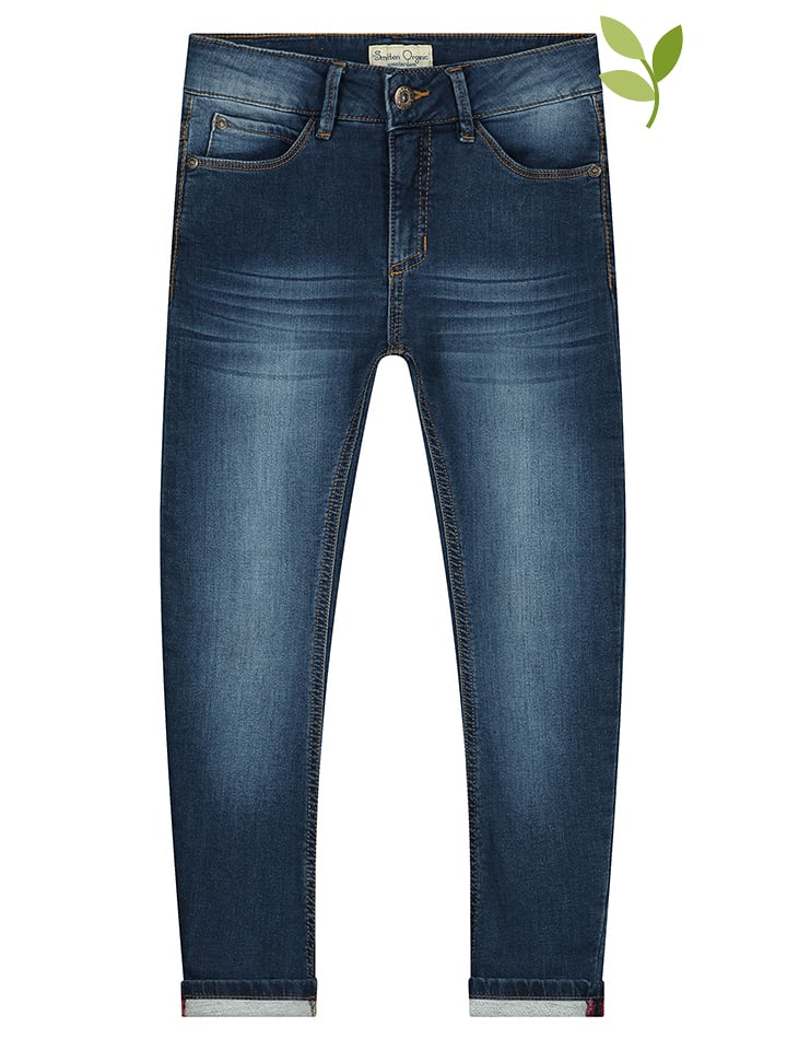 Dżinsy w kolorze granatowym