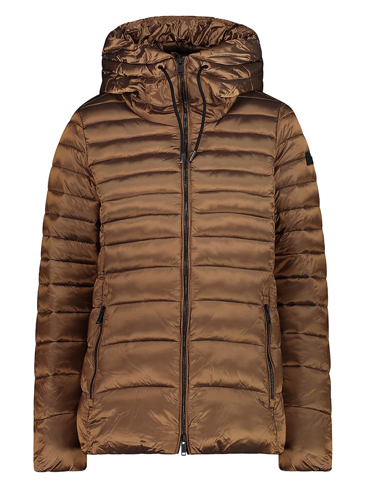 Kurtka pikowana w kolorze jasnobrązowym