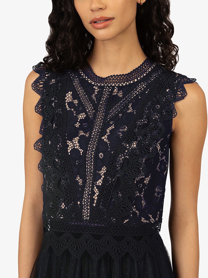 APART Top w kolorze granatowym rozmiar: 38