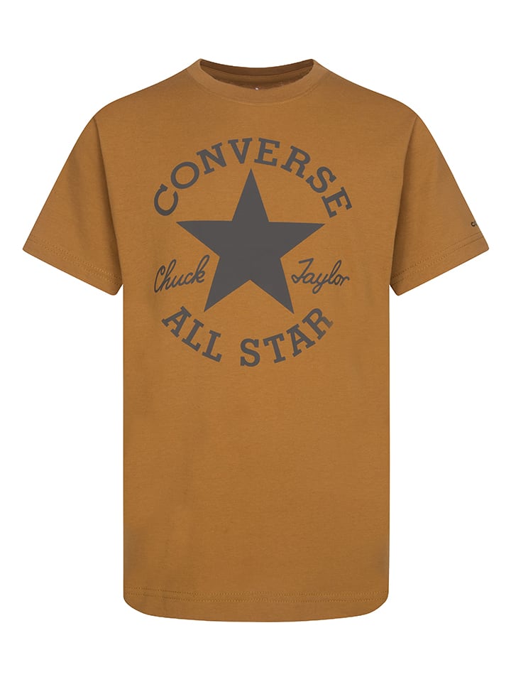 Converse Koszulka w kolorze jasnobrązowym rozmiar: 158-170
