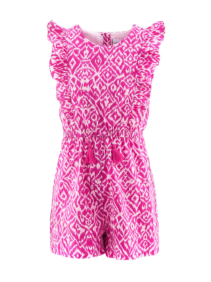 happy girls by Eisend Kombinezon w kolorze różowym rozmiar: 140