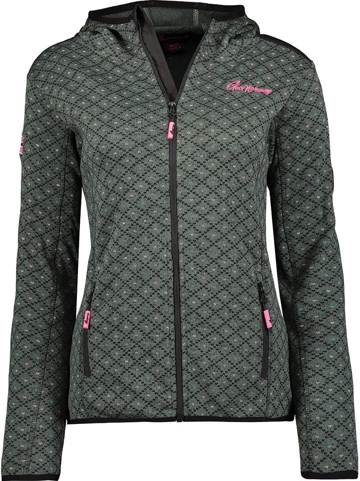 Geographical Norway Kurtka polarowa "Tal" w kolorze antracytowym rozmiar: L