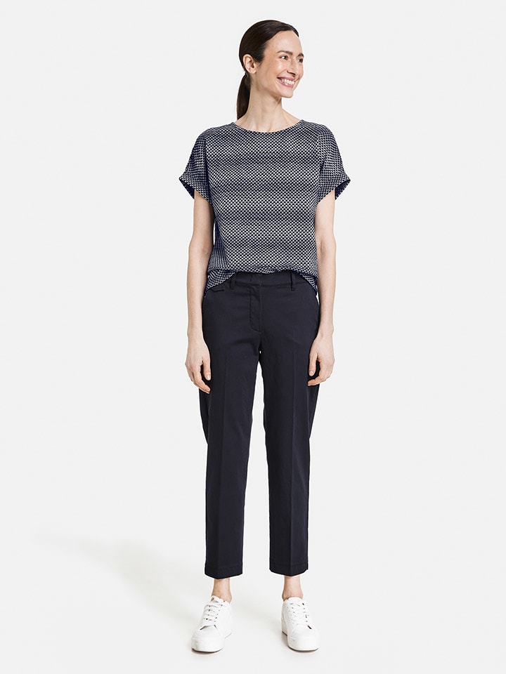 Gerry Weber Spodnie w kolorze granatowym rozmiar: 46