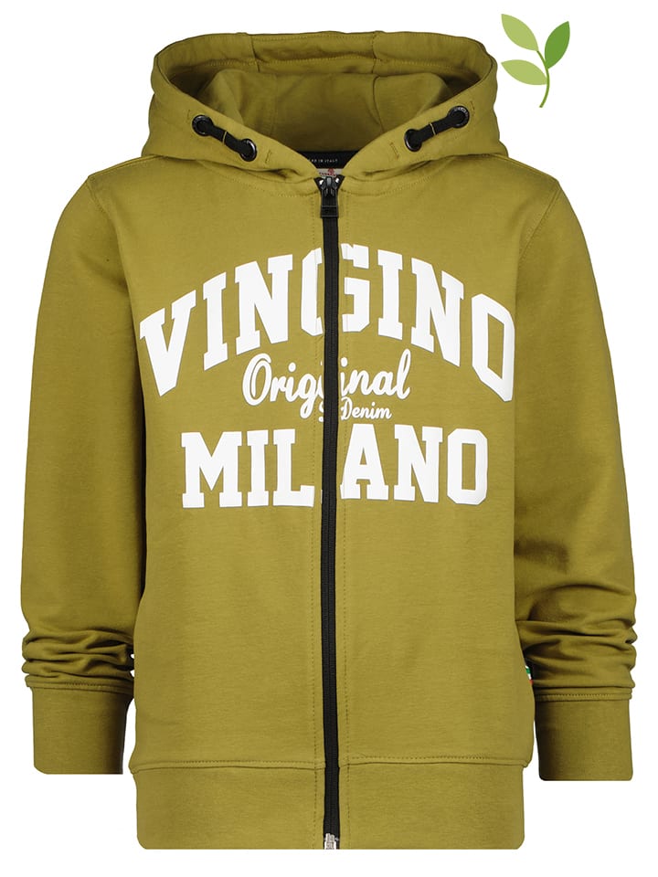 Bluza w kolorze zielono-żółtym