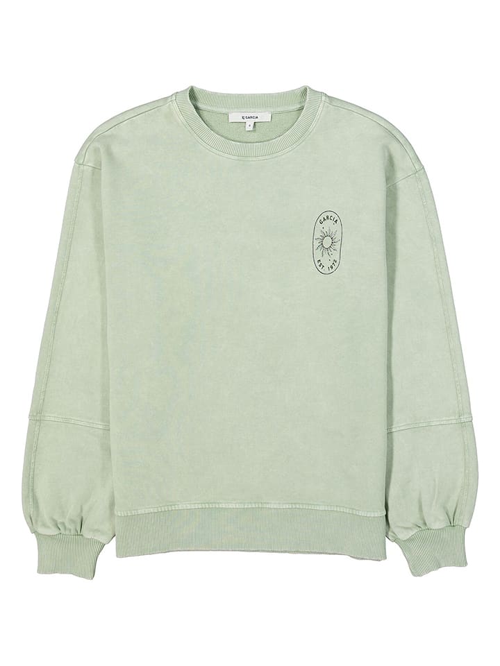 Bluza w kolorze miętowym