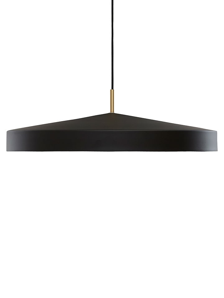 OYOY Klosz "Hatto" w kolorze czarnym - wys. 19 x Ø 65 cm rozmiar: onesize