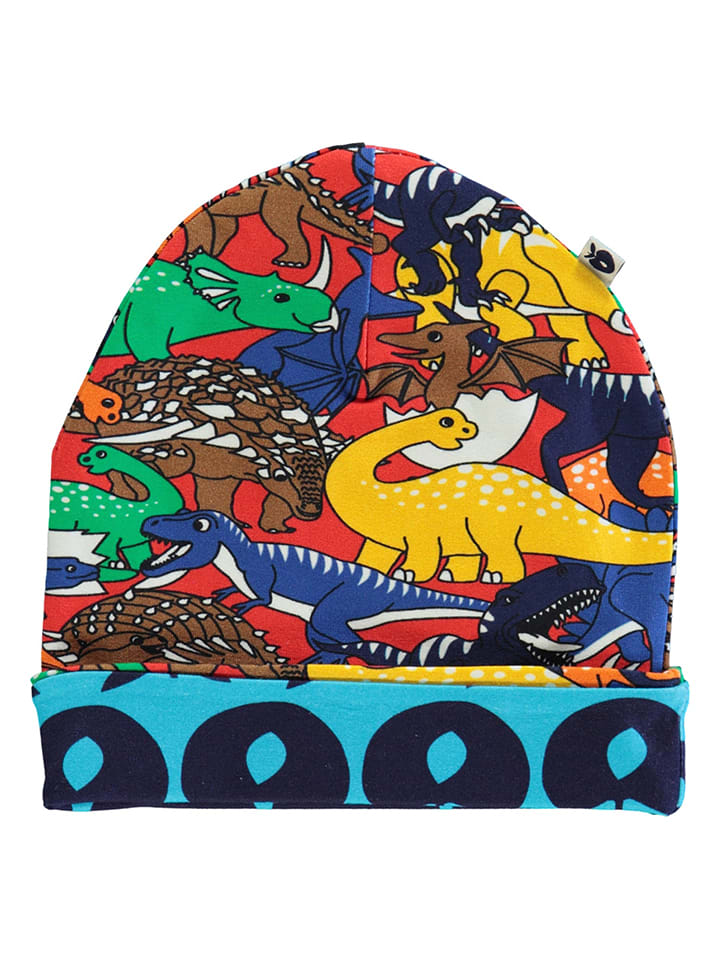 Småfolk Dwustronna czapka ze wzorem rozmiar: 52-54 cm
