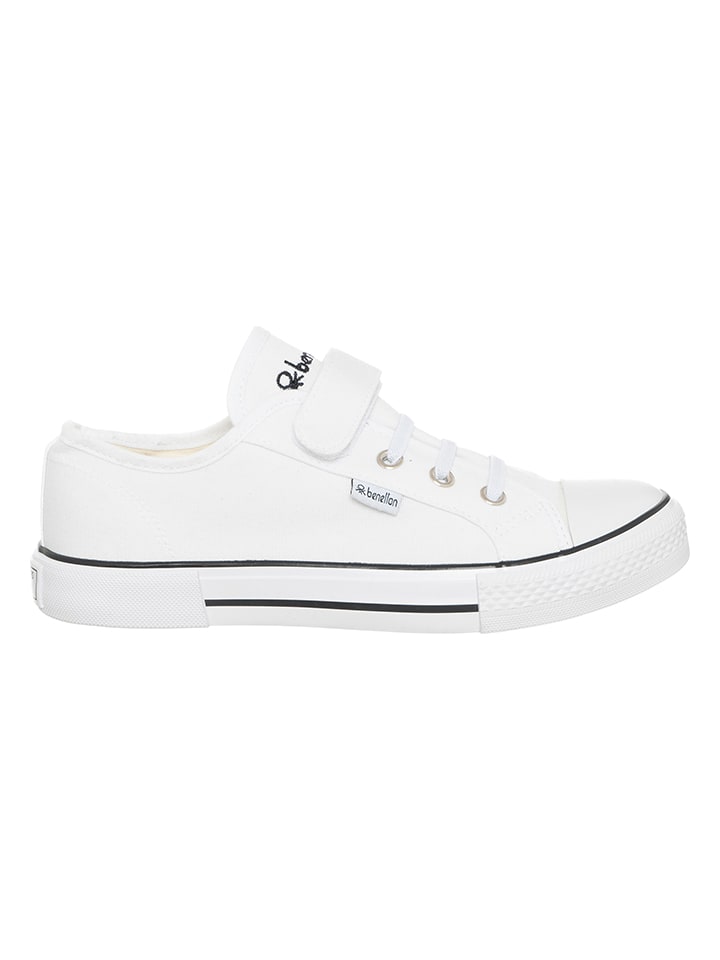 Benetton Sneakersy w kolorze białym rozmiar: 33