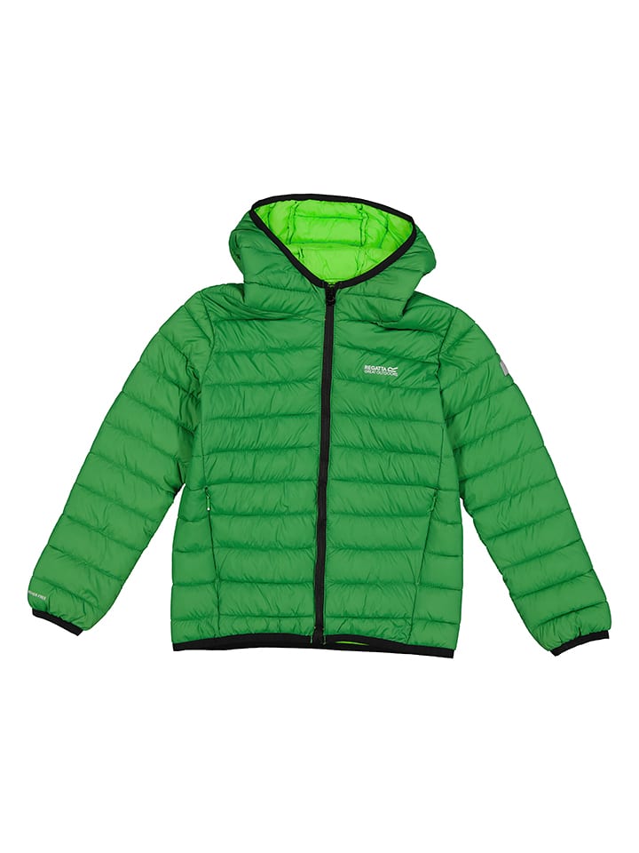 Regatta Kurtka pikowana "Marizion" w kolorze zielonym rozmiar: 128