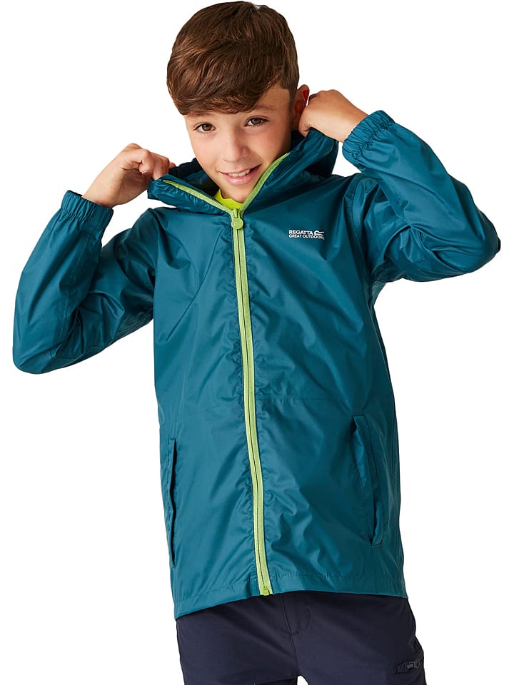 Regatta Kurtka przeciwdeszczowa w kolorze morskim rozmiar: 128