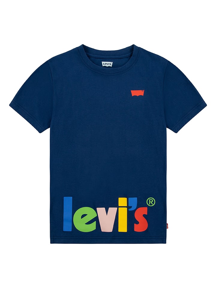 Levi's Kids Koszulka w kolorze granatowym rozmiar: 140