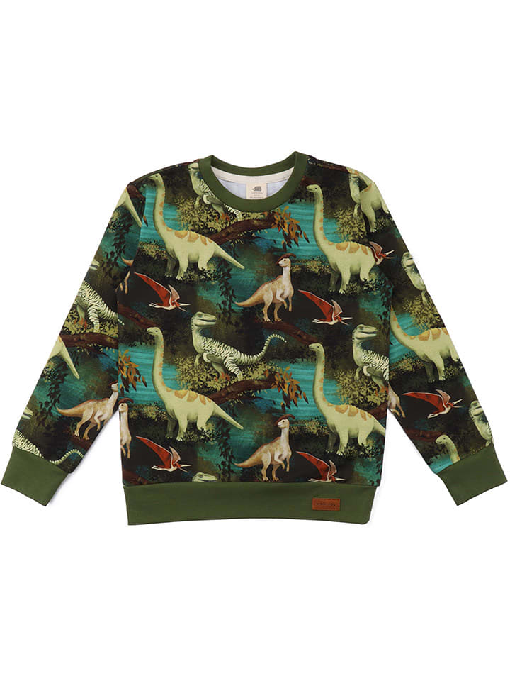 Walkiddy Bluza w kolorze zielonym rozmiar: 122