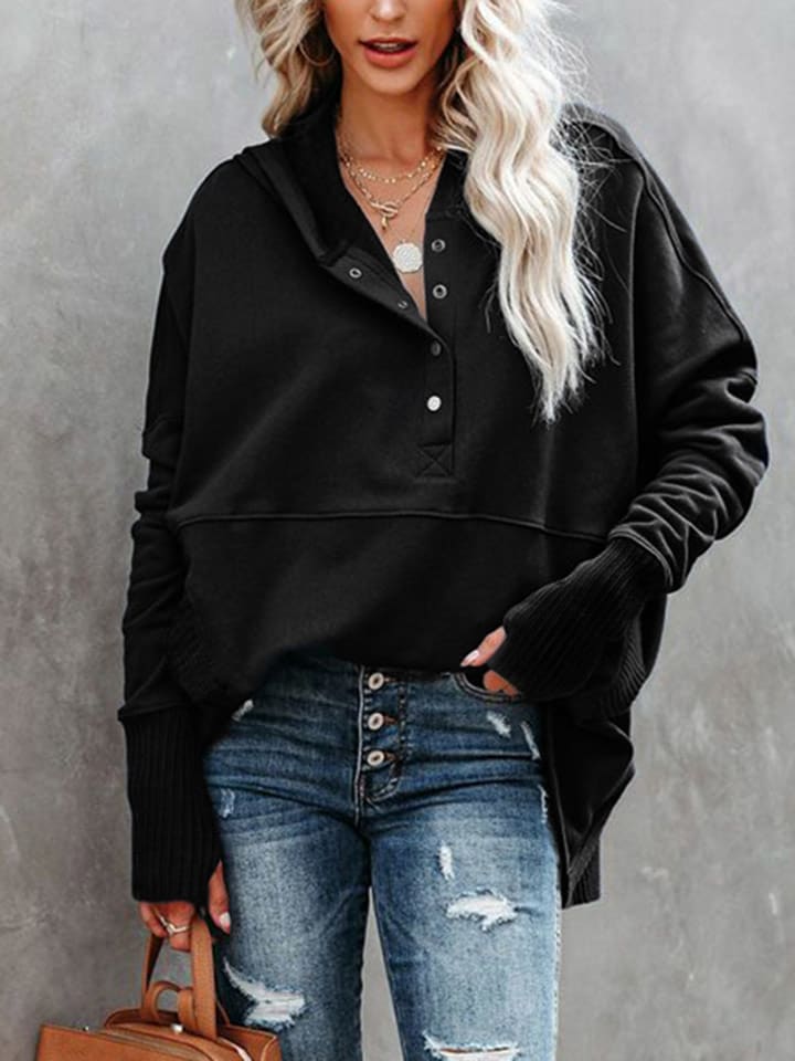 Milan Kiss Bluza w kolorze czarnym rozmiar: L