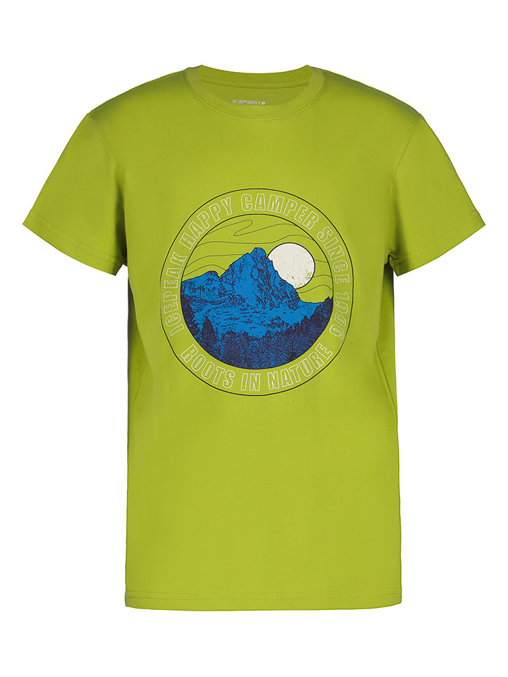 Icepeak Koszulka "Leadville" w kolorze zielonym rozmiar: 140