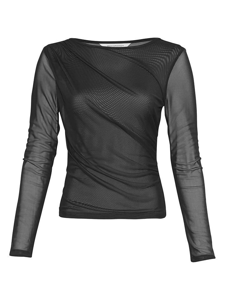 MOSS COPENHAGEN Bluzka w kolorze czarnym rozmiar: XS/S