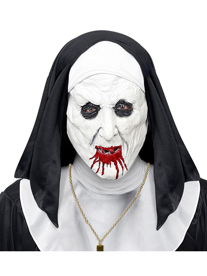 Widmann Maska w kolorze biało-czarnym rozmiar: onesize