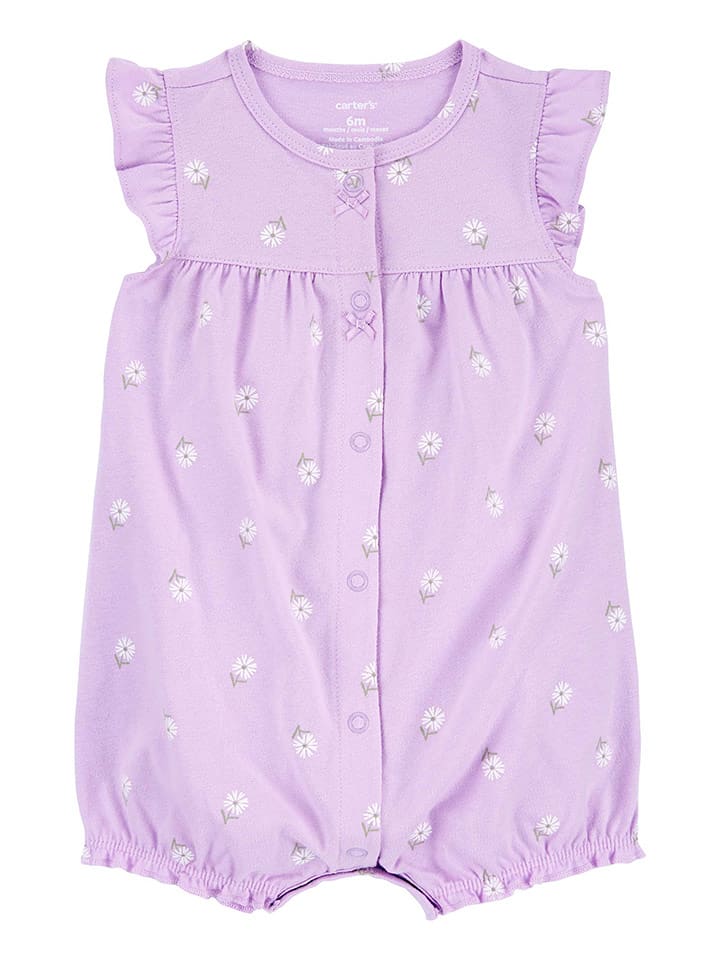 carter's Rampers w kolorze fioletowym rozmiar: 74
