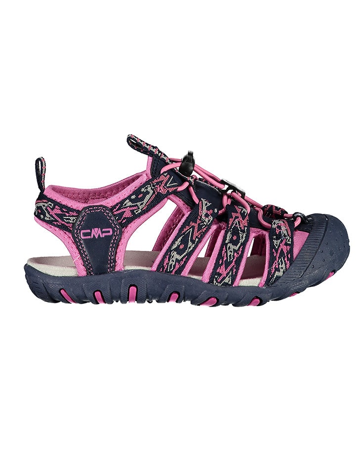 CMP Półsandały turystyczne "Sahiph" w kolorze różowym ze wzorem rozmiar: 32