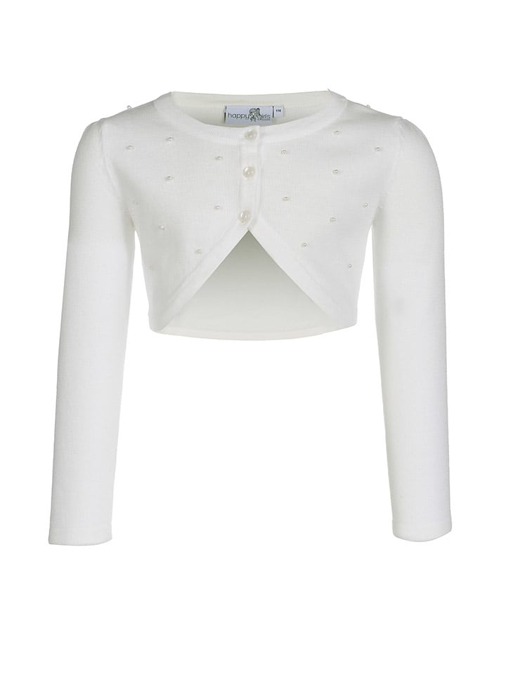 happy girls by Eisend Bolerko w kolorze kremowym rozmiar: 122