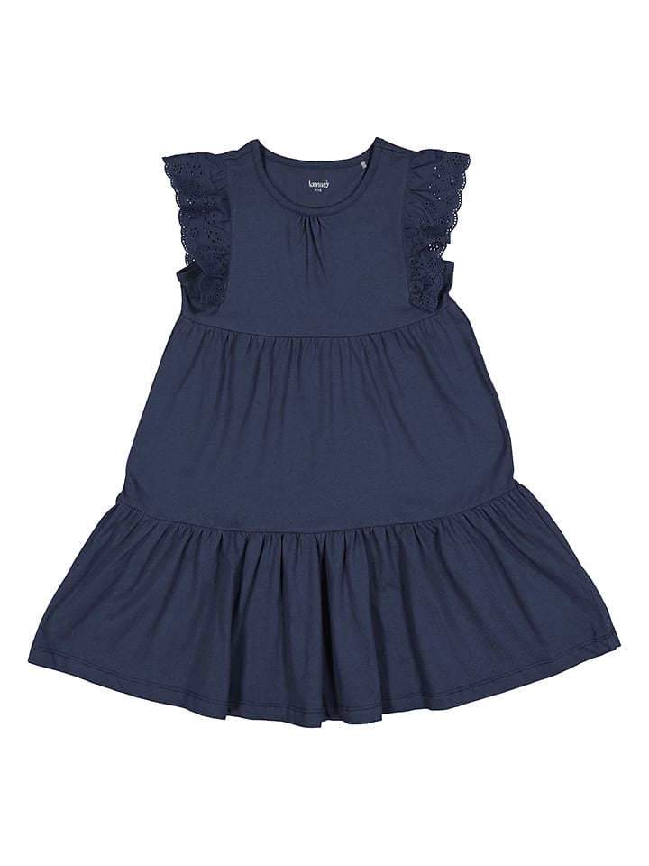 lamino Sukienka w kolorze biało-granatowym rozmiar: 152