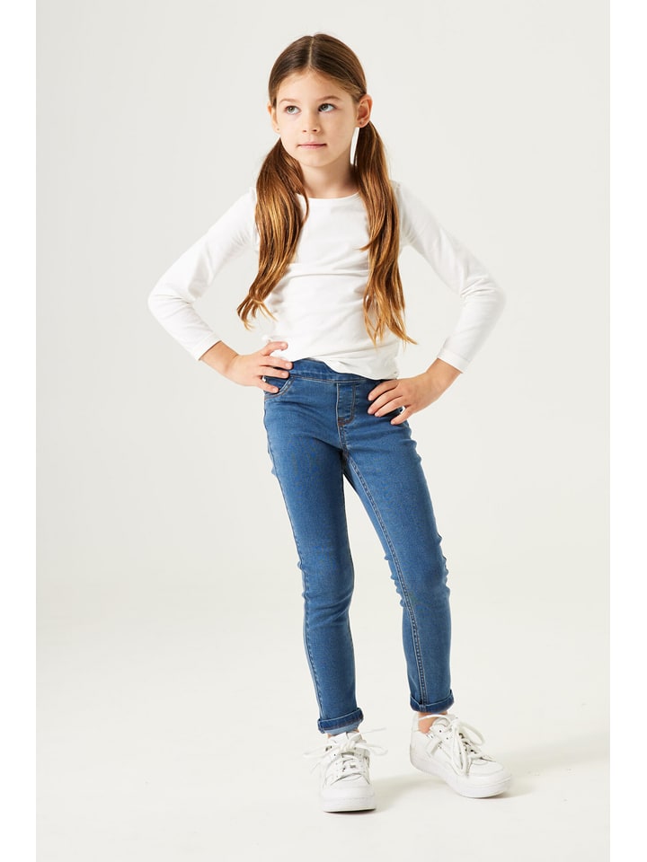 Garcia Dżinsy "Jessy" - Skinny fit - w kolorze niebieskim rozmiar: 104