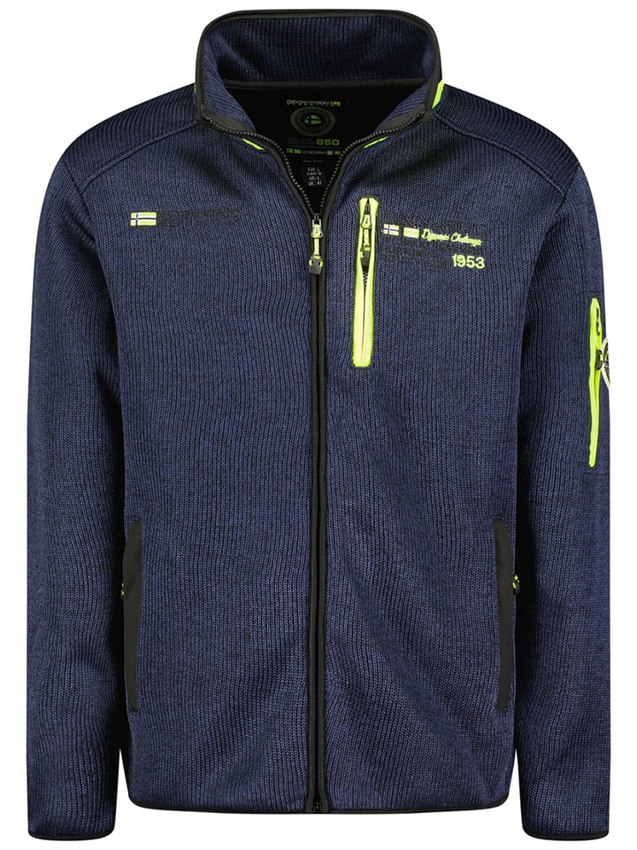 Geographical Norway Kurtka polarowa "Ulectric" w kolorze granatowym rozmiar: S