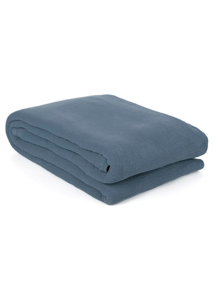 Yellow Pled w kolorze niebieskim rozmiar: 270x260 cm