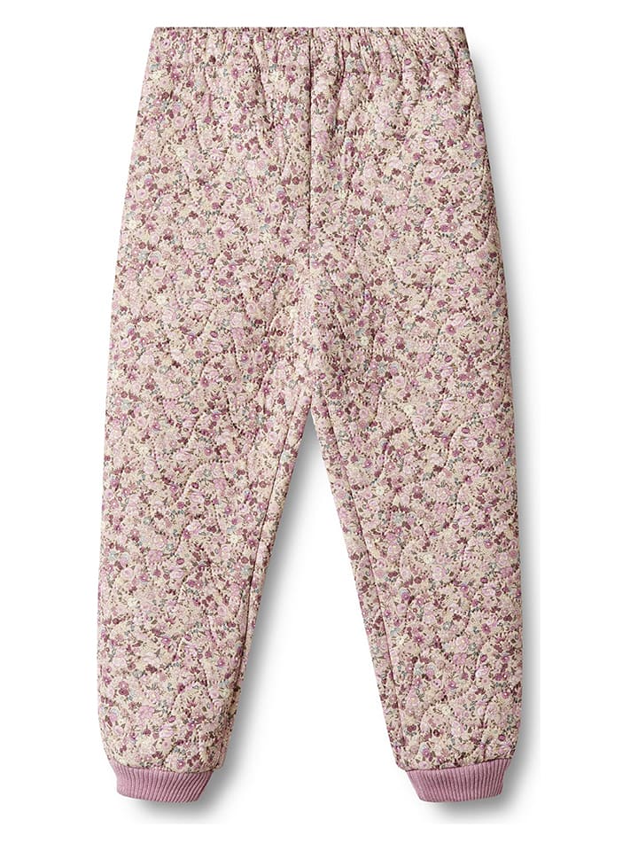 Wheat Spodnie termiczne "Alex" w kolorze jasnoróżowym rozmiar: 104