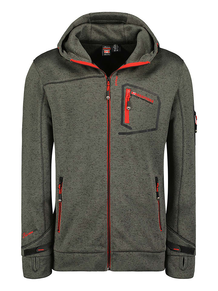 ANAPURNA Kurtka polarowa "Telescopana" w kolorze antracytowym rozmiar: L