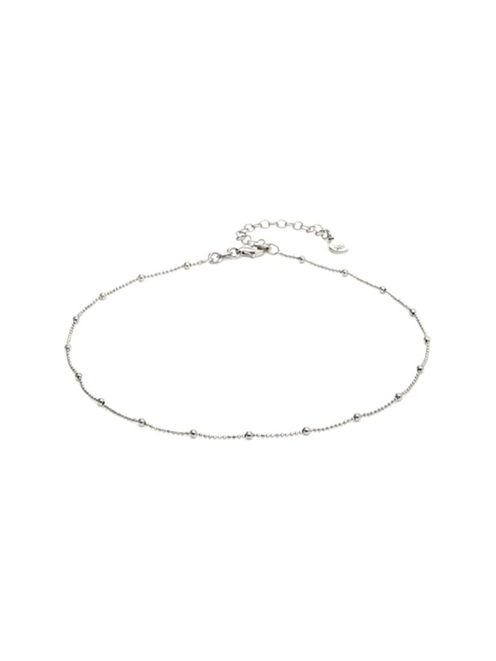 Srebrny choker - (D)35 cm