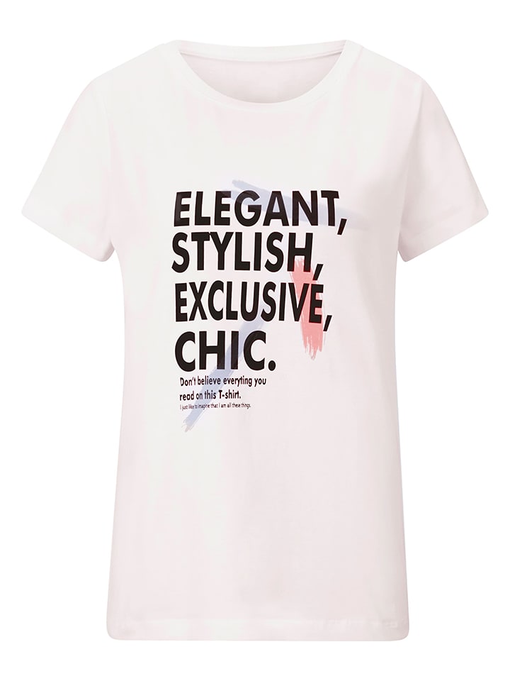 Heine Koszulka w kolorze białym rozmiar: 46