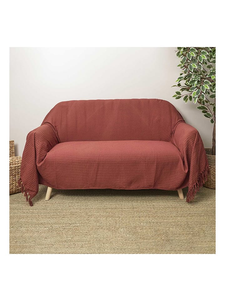 Ethnical Life Narzuta w kolorze pomarańczowym - 250 x 170 cm rozmiar: onesize