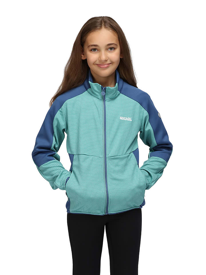 Regatta Kurtka polarowa "Highton II" w kolorze turkusowym rozmiar: 128