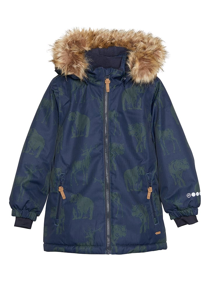 Minymo Kurtka zimowa w kolorze granatowym rozmiar: 92