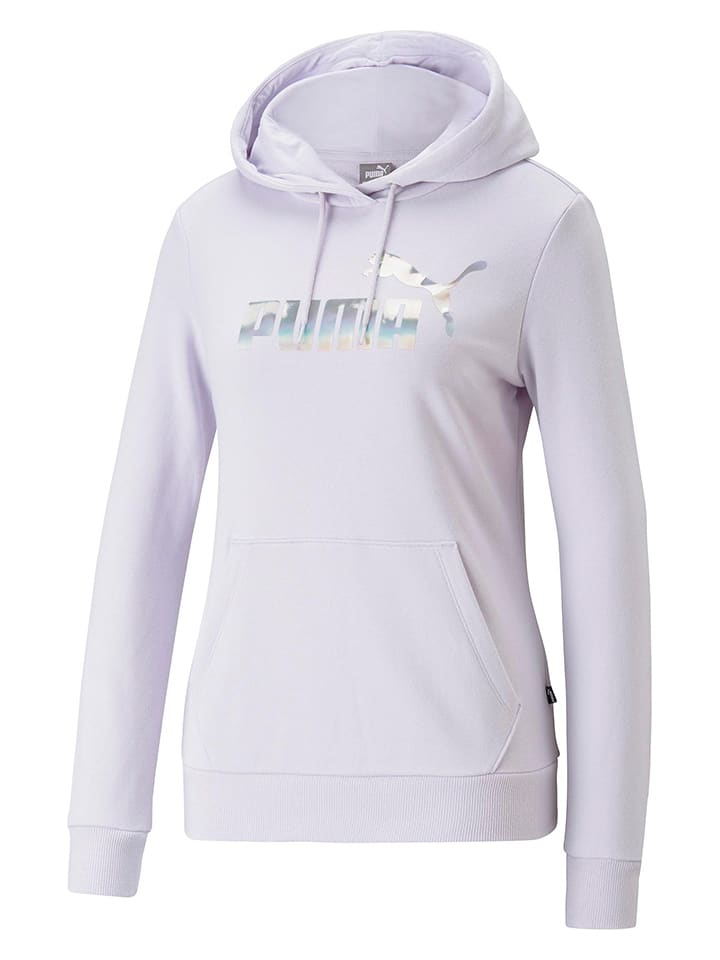 Puma Bluza "ESS+" w kolorze lawendowym rozmiar: L