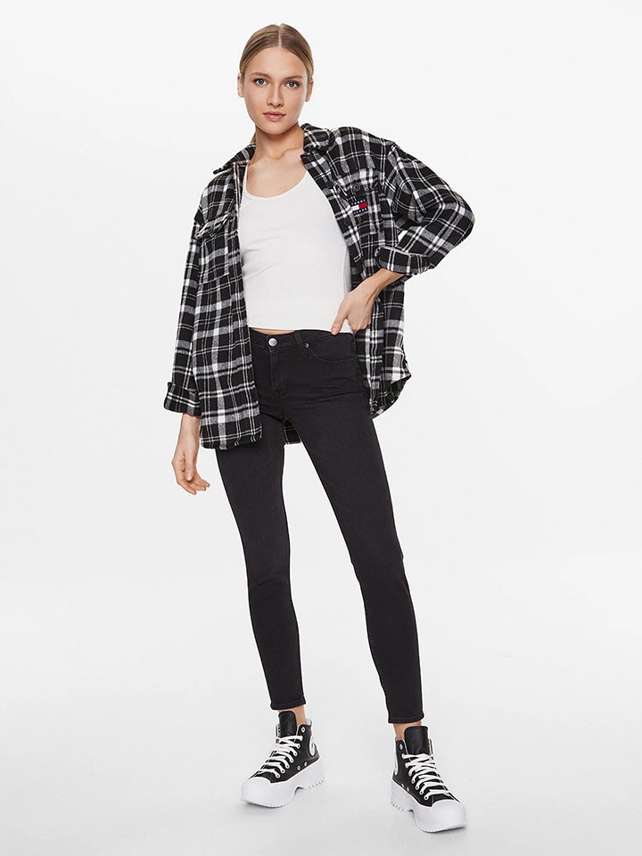 Lee Dżinsy - Skinny fit - w kolorze czarnym rozmiar: W31/L29