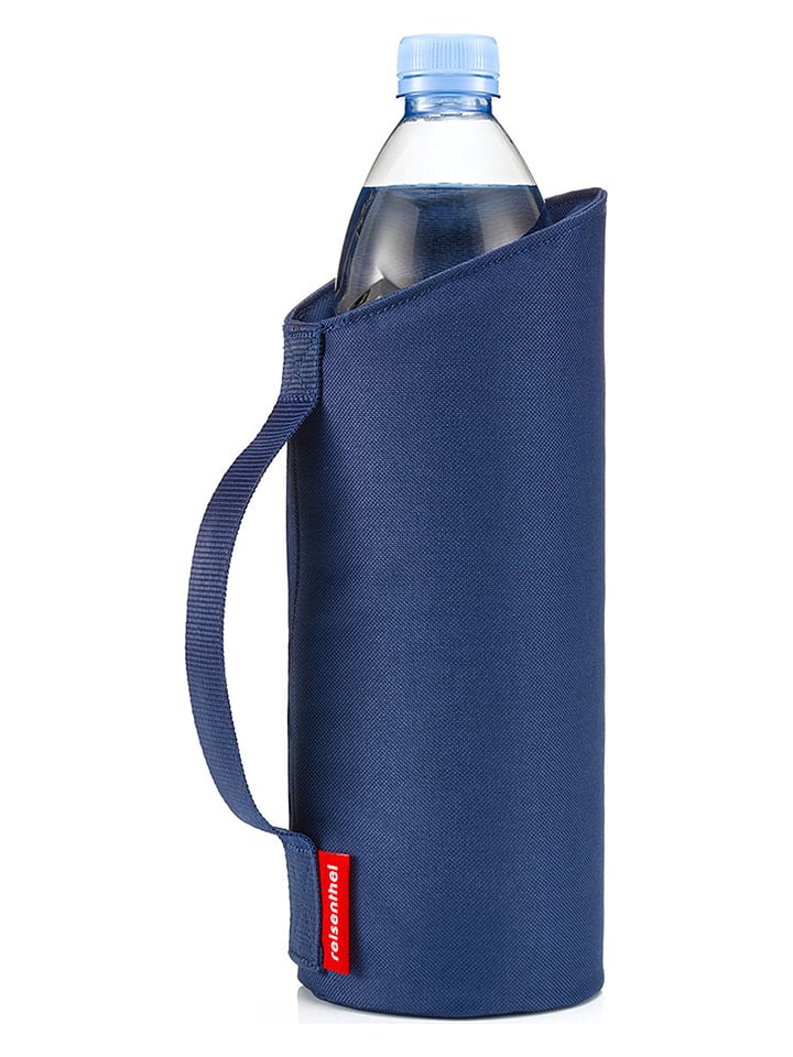 Reisenthel Torba chłodząca w kolorze granatowym na butelkę - 10 x 10 x 1 cm rozmiar: onesize