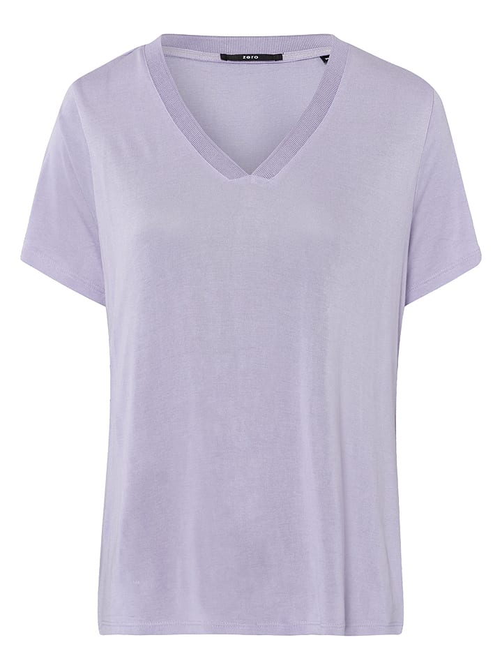 Koszulka w kolorze lawendowym