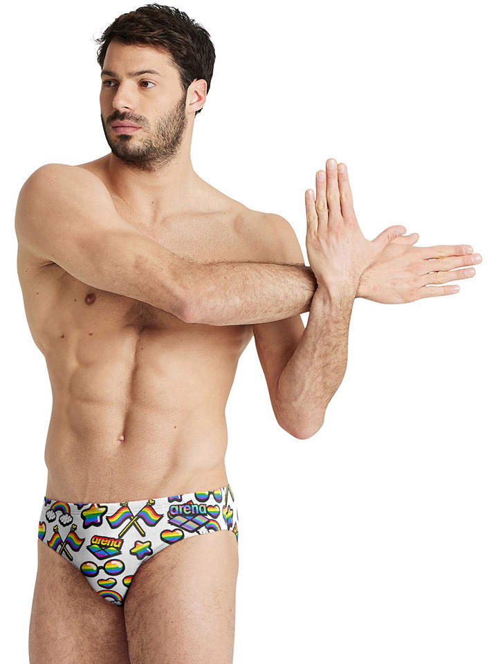 Arena Kąpielówki ze wzorem rozmiar: 4