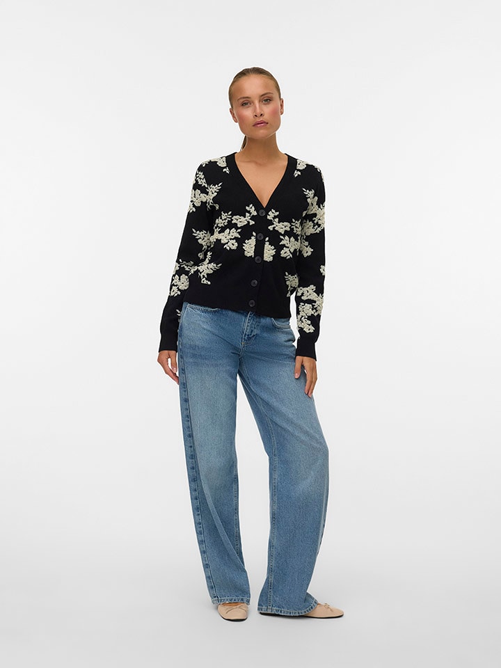 Vero Moda Kardigan w kolorze czarnym rozmiar: XS
