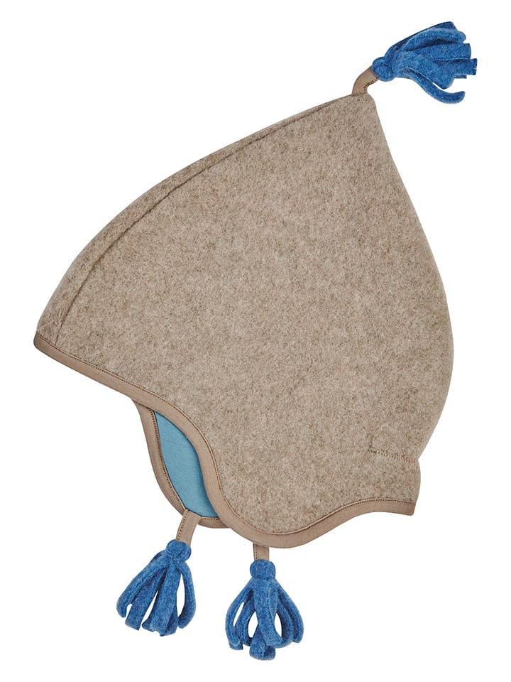 finkid Czapka "Pipo Wool" w kolorze beżowym rozmiar: 54 cm