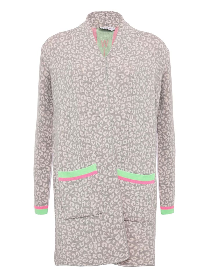 Zwillingsherz Kardigan "Wild at heart" ze wzorem rozmiar: S/M