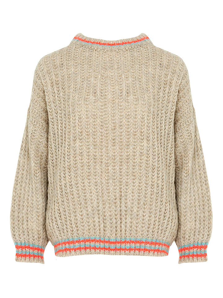 Sweter "Duncan" w kolorze beżowym