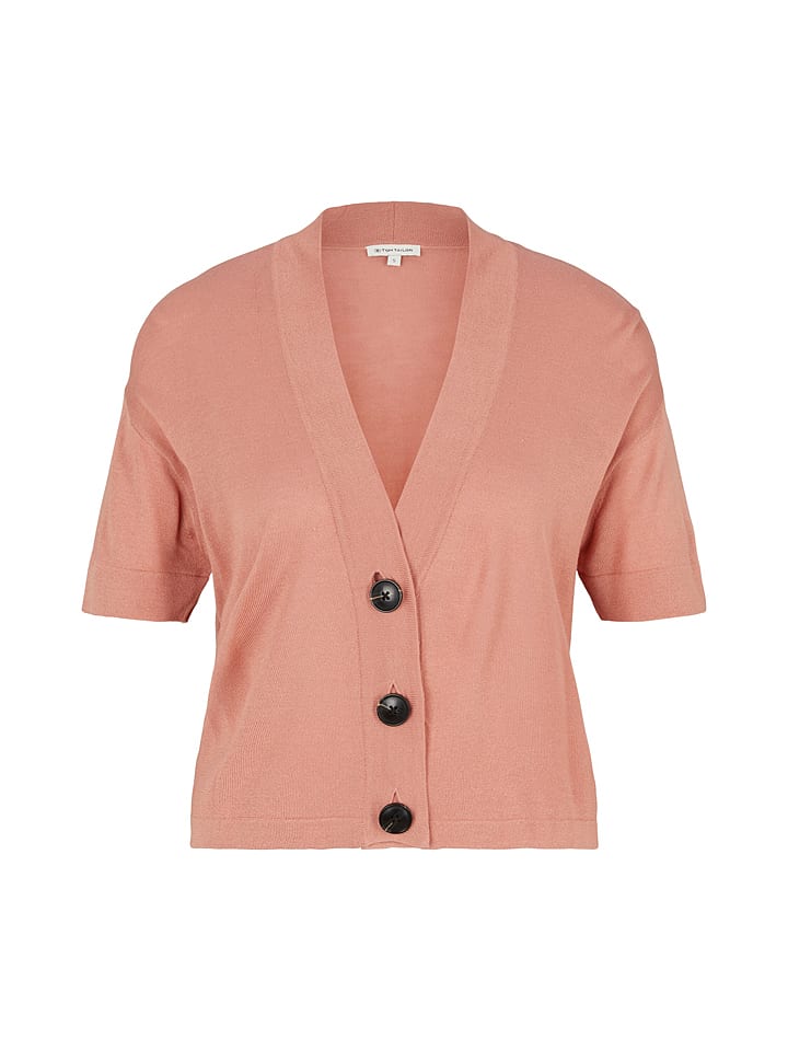 Kardigan w kolorze jasnoróżowym