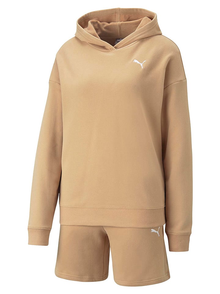 Puma Dres sportowy w kolorze beżowym rozmiar: S