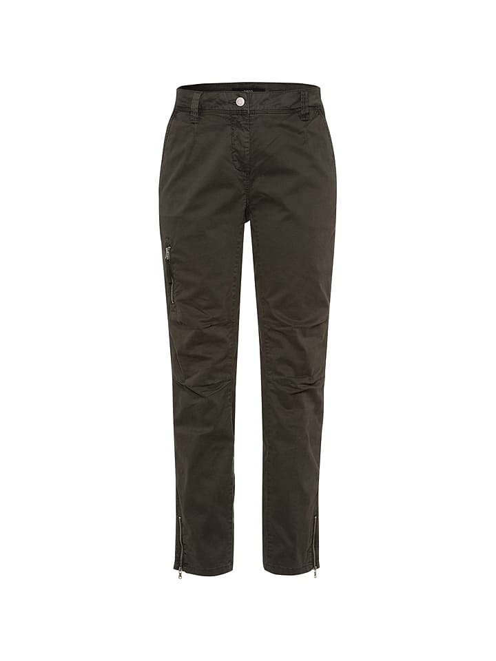 Zero Spodnie w kolorze khaki rozmiar: 34